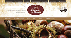Desktop Screenshot of lessaveursduclavon.com